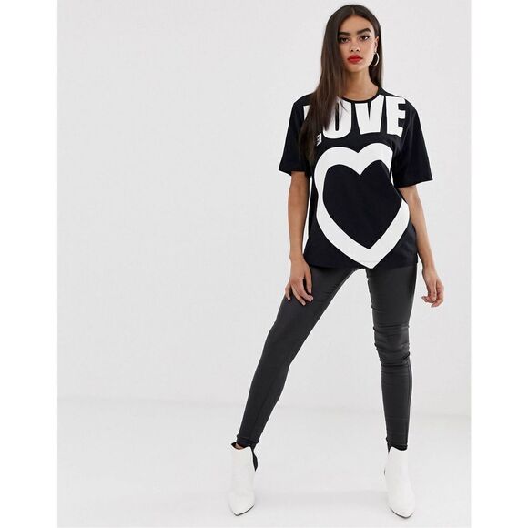 Love Moschino logo t-shirt size 4 - Picture 5 of 10